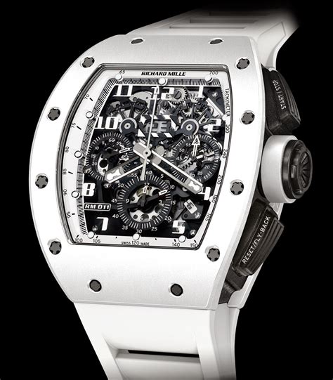 richard mille rm-011 back|richard mille watch white ghost.